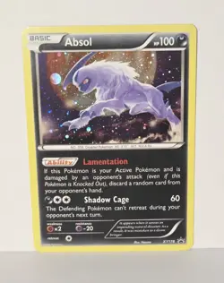Absol XY178 Cosmos Holo Rare - Alola Collector's Pin Blister XY Promo Pokemon NM - Image 1