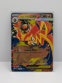 Pokemon TCG- Mega Emboar EX 31/217 - Ascended Heroes - Double Rare - NM - Image 1