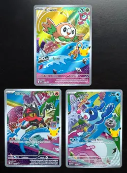 First Partner Illustration Collection Series 1 - GEN 7 Set - Pokemon TCG - Image 1
