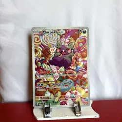 Morpeko 206/182 SV04 Paradox Rift Illustration Rare Holo Pokemon TCG ENG - Image 1