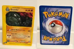 Graveler 79 HEAVILY PLAYED Expedition Base Set 165 Pokemon - Image 1