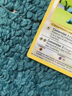 Shadowless PORYGON 39/102 Base Set - WOTC Vintage Pokemon Card 1999 - MP - Image 3