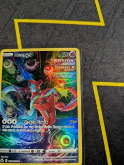 Pokemon Deoxys Ultra Rare Full Art Holo Crown Zenith GG12/GG70 Galarian Gallery - Image 5
