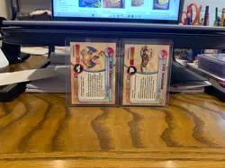 1999 tv animation pokemon series 1 holo #6 Charizard and #59 Arcanine - Image 2