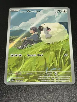 🔥Pokemon TCG-Hop's Wooloo-170/159-Sv09: Journey Together-Holo-M/NM!🔥 - Image 1