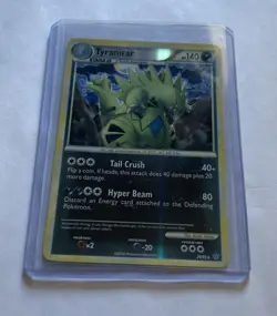Pokemon TCG Tyranitar Unleashed 26/95 Reverse Holo Rare 140HP English Nm - Image 1