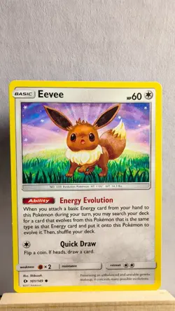 Eevee [LP] - Pokemon TCG Sun and Moon Base Set 101/149 [Common] - Image 1