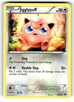 Pokemon: Next Destinies Jigglypuff #78/99 Uncommon,Regular .VO5 - Image 1