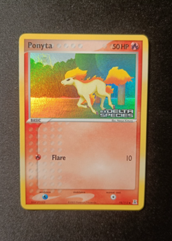 Pokemon Ponyta 78/113 EX Delta Species - Reverse Holo Stamped NM Near Mint ENG - Image 1