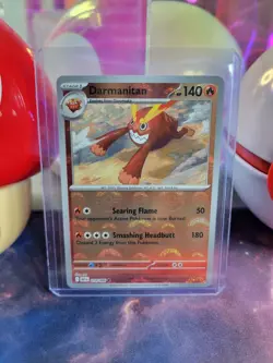 Darmanitan 14/86 Pokemon TCG S&V Black Bolt Pokeball Uncommon Holo NM - Image 1