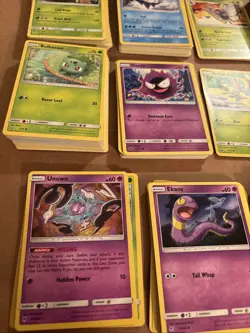 Pokemon Card Lot - 230+ Sun & Moon 2017-2019 Non Holo NM-LP-MP Common, Rare - Image 5