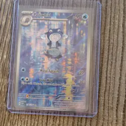 Poliwhirl 176/165 Illustration Rare Full Art Holo SV 151 English 2023 - Image 1