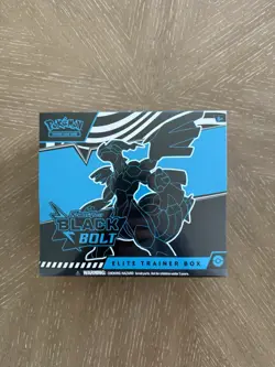 Pokemon TCG Black Bolt Elite Trainer Box ETB New Sealed Sweet! 🔥 - Image 1