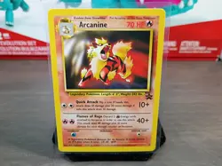 Pokemon Arcanine 06/53 Wotc Black Star Promo LP - Image 1