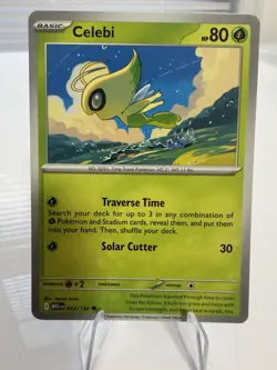 Celebi 012/132 Uncommon Pokemon TCG MEG NM/M - Image 1