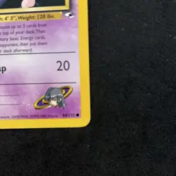 Pokemon TCG Sabrina's Mr. Mime Gym Heroes 1st Edition Rare 94/132 Basic HP50 20 - Image 4