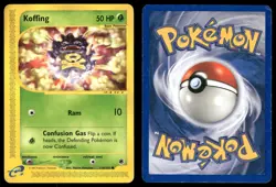 Koffing 114 HEAVILY PLAYED Expedition Base Set 165 Pokemon - Image 1