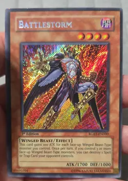 Battlestorm RGBT-EN000 Raging Battle 1st Edition Yugioh - Image 1