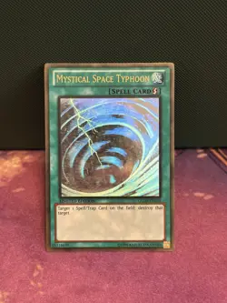 Mystical Space Typhoon GLD5-EN038 Gold Ghost Rare Limited Edition LP - Image 1