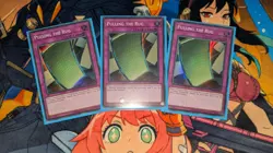 YuGiOh! | PLAYSET 3x Pulling the Rug | OP23-EN011 Super Rares | NM - Image 1