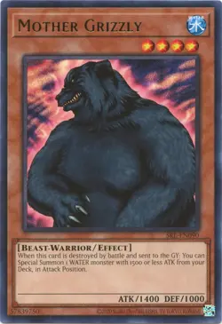 Yu-Gi-Oh! TCG SRL-EN090 Mother Grizzly Rare NM - Image 1