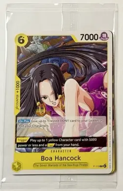 One Piece TCG - Boa Hancock & Luffy SEALED Promo - P-115 - OP15 Release Event - Image 1