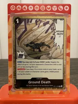Bandai One Piece CCG Ground Death OP14-096 Event The Seven Warlords of the Sea - Image 2