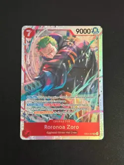 One Piece TCG Roronoa Zoro EB04-007 SR English NM! - Image 1