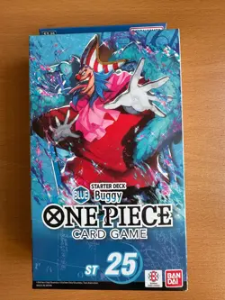 One Piece Card Game ST-25 Blue Buggy Starter Deck SEALED + OP-11 Pack Bandai - Image 1
