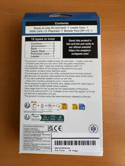 One Piece Card Game ST-25 Blue Buggy Starter Deck SEALED + OP-11 Pack Bandai - Image 2
