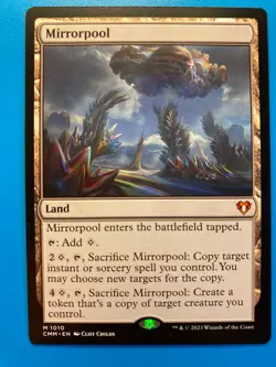 MTG 1x Mirrorpool # 1010 Commander Masters Magic the Gathering Card x1 NM - Image 1