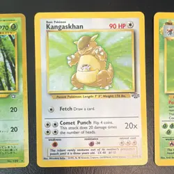 Pokemon TCG Jungle Holo 3-Card Lot: Jumpluff Kangaskhan Vileplume - Image 3