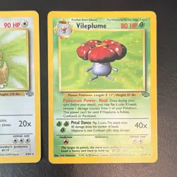 Pokemon TCG Jungle Holo 3-Card Lot: Jumpluff Kangaskhan Vileplume - Image 4