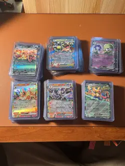 Pokemon Lot EX GX V VMAX w/ Tin (104 total cards) - Image 3