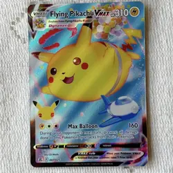 Flying Pikachu VMAX 007/025 Celebrations Ultra Rare Holo Pokemon Card - Image 1
