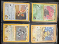 Pokemon Gym Challenge and Gym Heroes - Complete Sets - *missing 1 card* - Image 5