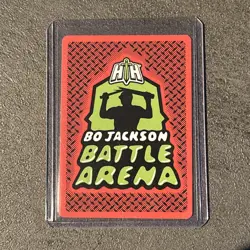 Bo Jackson Battle Arena Bojax Day One Glow Parallel Promo Card SSP P-3. BJ-5 - Image 2