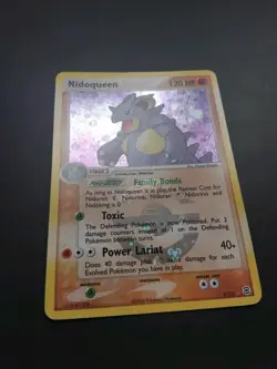 LP Nidoqueen 9/112 FireRed & LeafGreen Reverse Holo Pokemon Card - Image 1