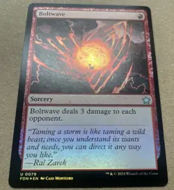 Boltwave Foil ⭐ 0079 Foundations NM MTG - Image 1