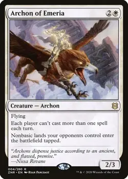 Archon of Emeria - Promo Zendikar Rising NM MTG - Image 1