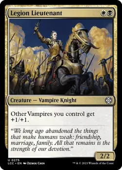 Legion Lieutenant U Commander: The Lost Caverns of Ixalan 275 NM - Image 1