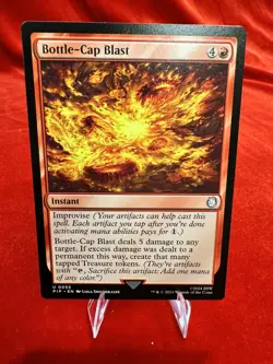 MTG Magic Bottle-Cap Blast U UNCOMMON 0055 55 PIP Universes Beyond Fallout REG - Image 1