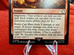 MTG Magic Bottle-Cap Blast U UNCOMMON 0055 55 PIP Universes Beyond Fallout REG - Image 2