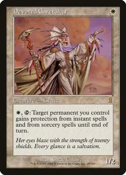 LP Devoted Caretaker, MTG, Odyssey, Magic the Gathering, 18 *D - Image 1