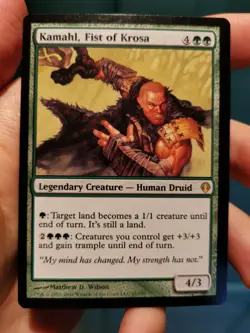 Kamahl, Fist of Krosa - NM - Archenemy - MtG - english - Image 1