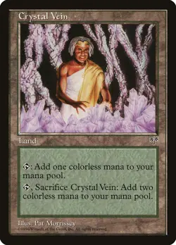 Crystal Vein - Mirage - MTG (NM) - Image 1