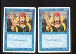 Magic The Gathering MTG - Fourth Edition 4ED 1995 - #65 Counterspell NM x4 LOT1 - Image 2