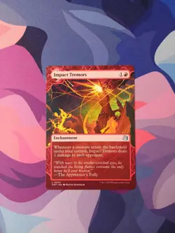Impact Tremors - Foil | WOE: Enchanting Tales | NM | MTG - Image 1