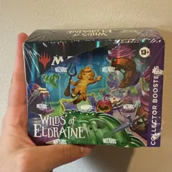 MTG Wilds of Eldraine Collector Booster Box Factory Sealed New English Magic 195166231945 - Image 1