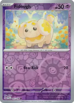 Fidough 097/198 Reverse Holo Pokemon TCG Scarlet & Violet Base Set NM - Image 1